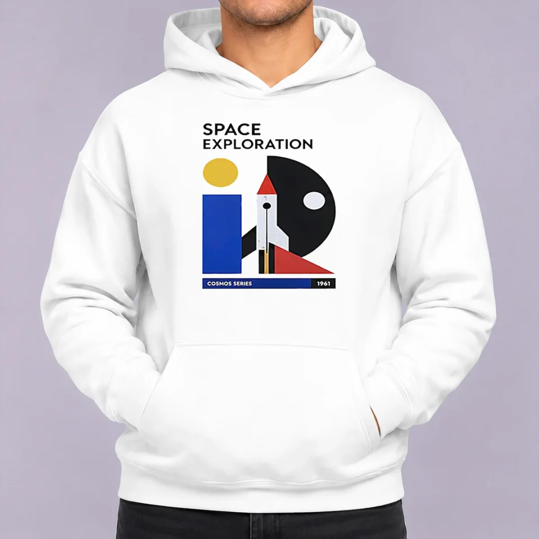 awesome-space-exploration-cosmos-series-1961-retro-poster-hoodie Awesome Space Exploration Cosmos Series 1961 Retro Poster Hoodie
