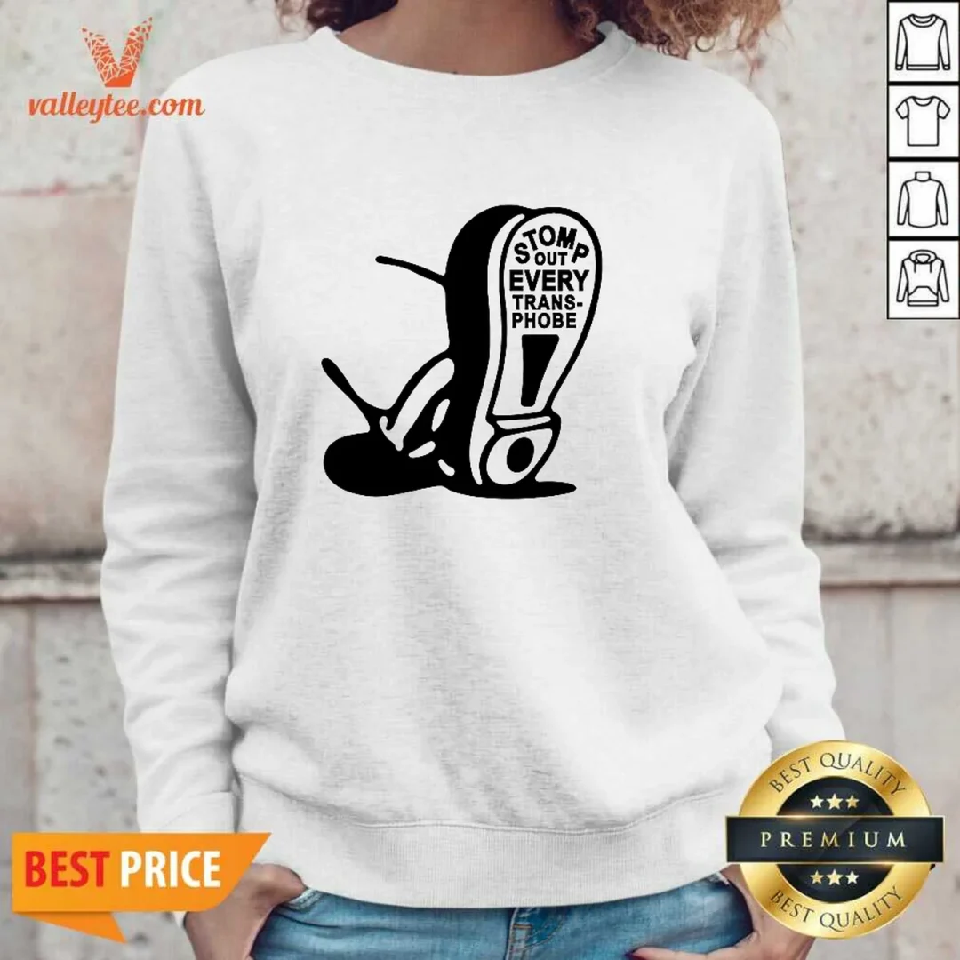 awesome-stomp-out-every-transphobe-boot-social-justice-activism-equality-protest-sweatshirt Awesome Stomp Out Every Transphobe Boot Social Justice Activism Equality Protest Sweatshirt in black, long-sleeve crewneck