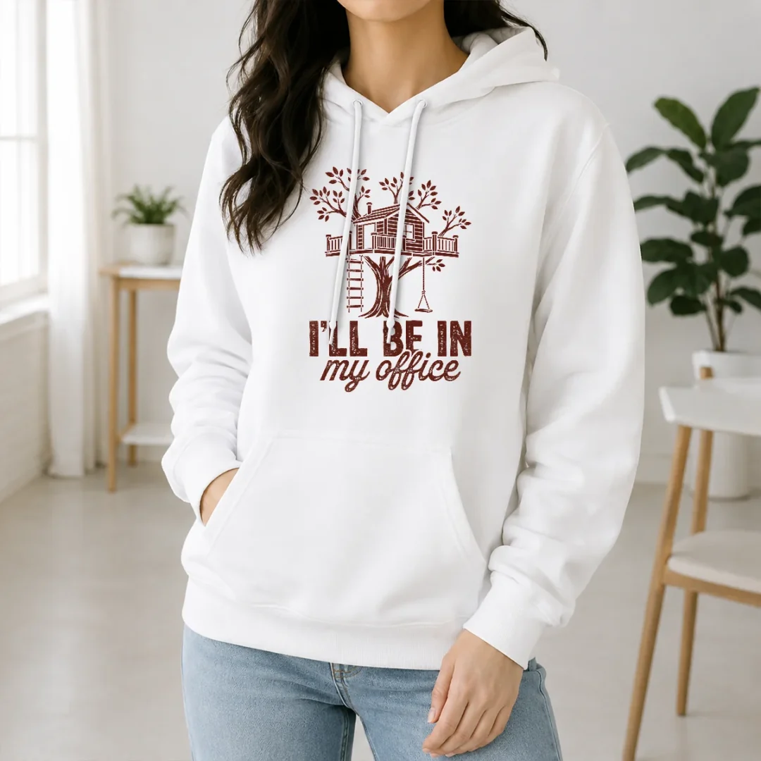 Awesome Treehouse Office I'Ll Be In My Office Hoodie Awesome Treehouse Office I'Ll Be In My Office Hoodie