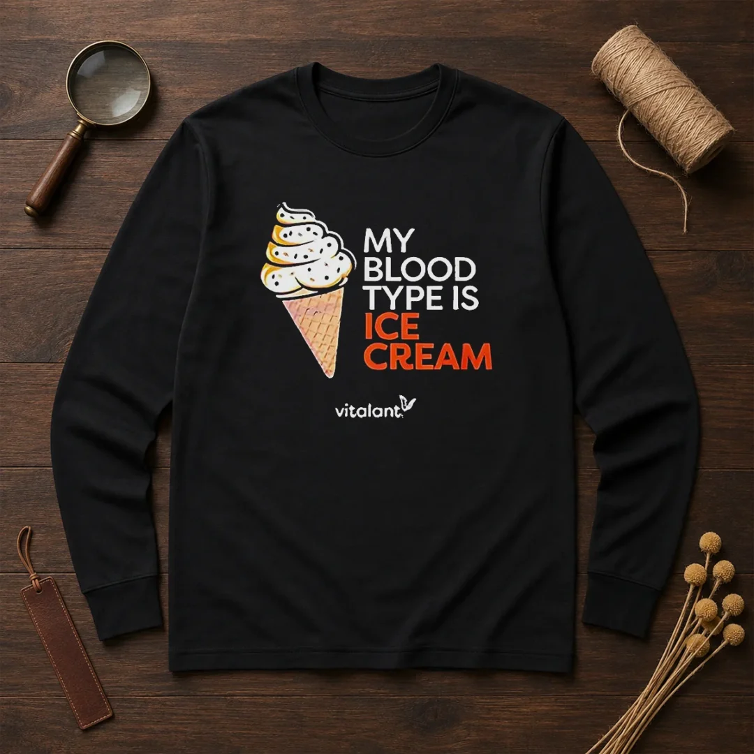 awesome-vitalant-my-blood-type-is-ice-cream-long-sleeve-shirt Awesome Vitalant My Blood Type Is ICE Cream Long Sleeve Shirt
