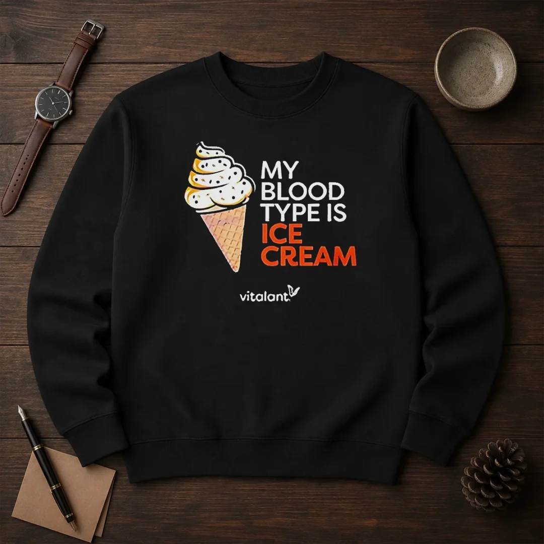 awesome-vitalant-my-blood-type-is-ice-cream-sweater Awesome Vitalant My Blood Type Is ICE Cream Sweater