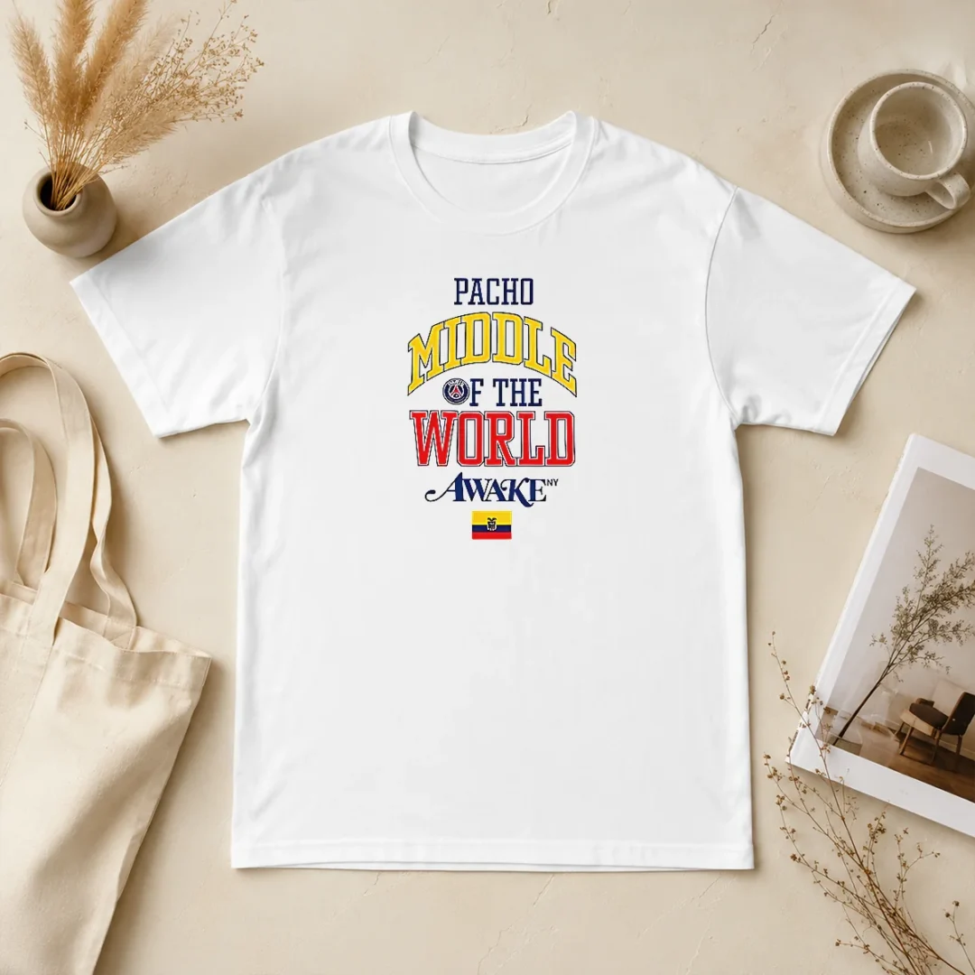 Awesome William Pacho Paris Saint Germain Middle Of The World Awake NY Ecuador t shirt Awesome William Pacho Paris Saint Germain Middle Of The World Awake NY Ecuador