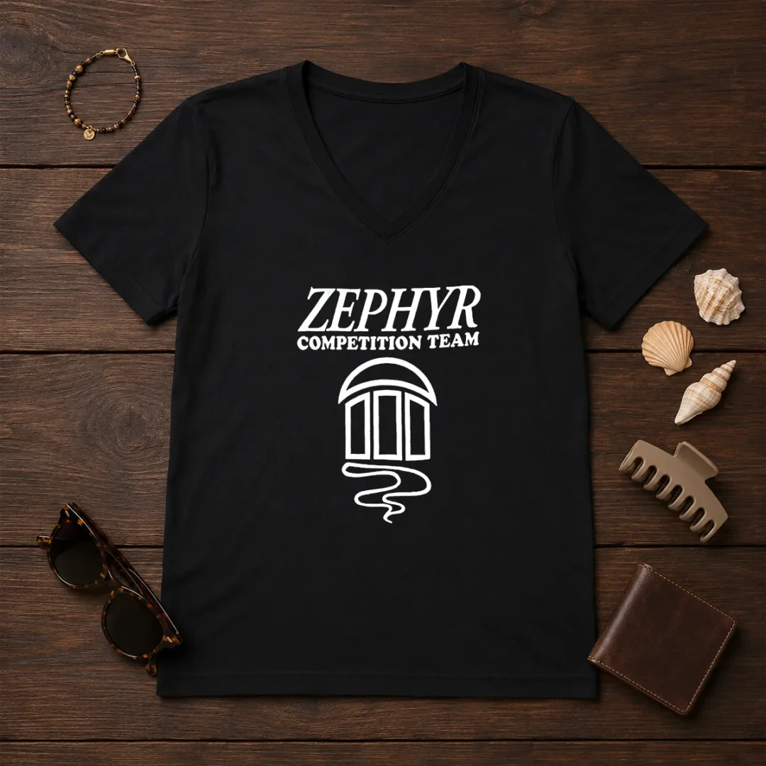 awesome-zephyr-competition-team-v-neck-shirt Awesome Zephyr Competition Team V-Neck Shirt