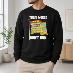 Awesome Equality No Human Is Illegal Science Is Real Fund Public Schools Protect Trans Sweater