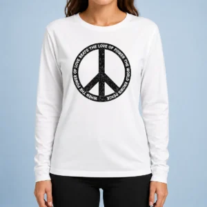 Hot Awesome When The Power Love Beats The Love Of Power Long Sleeve Shirt