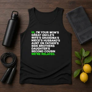 Pretty Hi I'M Your Mom'S Great Uncle'S Wife'S Grandma'S Niece'S Husband'S Tank Top