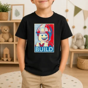 Original Lego Construction Worker Lego Hope Kids T-Shirt