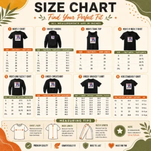 Size chart for Hot Why Couldn'T I Have Been Born Girl Everything Is So Confusing Somehow with measurements in inches and cm