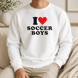 Premium Original I Love Soccer Boys Sweater