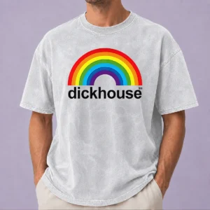 Original Dickhouse Productons Jackass Washed T Shirt in faded black cotton fabric with classic crew neck