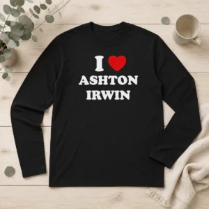 Premium I Love Ashton Irwin Long Sleeve Shirt