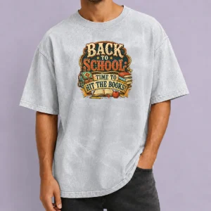 Top Back To School Excitement Western Vintage Washed T-Shirt