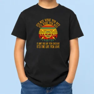 Premium It'S Not What You Got Its What You Give Tesla Kids T-Shirt