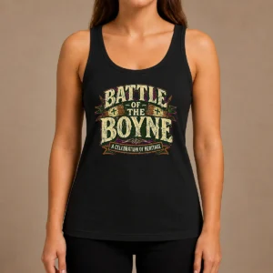 Nice Battle Of The Boyne Heritage Celebration Retro Distressed Tank Top