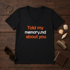 Premium Told My Memory Md About You V-Neck Shirt
