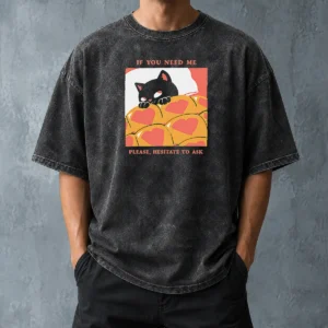Funny Original Unavailable By Choice Washed T-Shirt