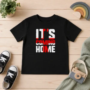 Premium It'S Coming Home England Football Kids T-Shirt