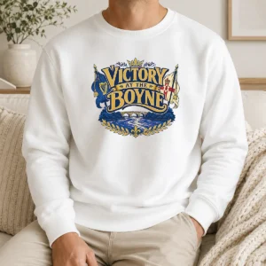 Nice Original Victory At The Boyne Historical Pride Vector Sweater