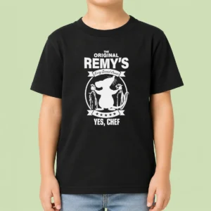 Hot Remy Ratatouille The Original Remy S Every Second Counts Yes Chef Disney Cartoon Kids T-Shirt