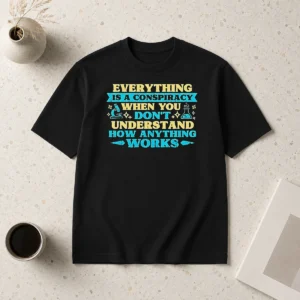Pretty Everything Is A Conspiracy When You Don'T Understand How Anything Works