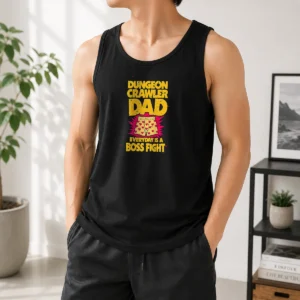 Awesome Perfect Dungeon Crawler Dad Tank Top