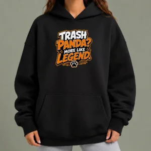 Official Jimothy Viral Trash Panda Funny Humor Cartoon Hoodie