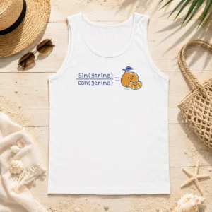 Premium Sin Con Tan Gerine Tank Top