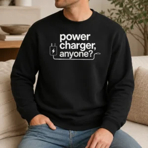 Hot Power Charger Anyone Sweater