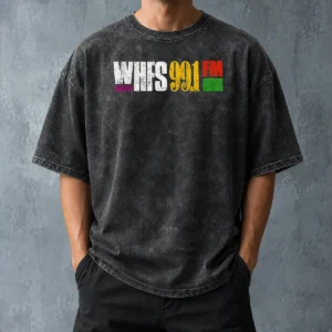 Nice Hot Original WHFS 99.1 FM Washed T-Shirt