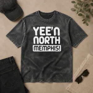 Good Yee'N North Memphis Grizzlies Washed T-Shirt