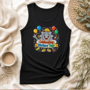 Pretty Celebrating Workers Day Gear Anime For Labour Day Tank Top