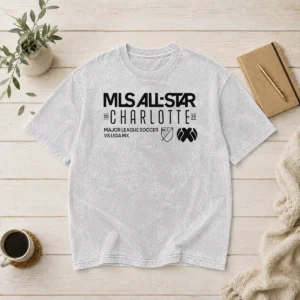 Awesome MLS All Star Charlotte 2026 Major League Soccer Vs Liga MX Washed T-Shirt