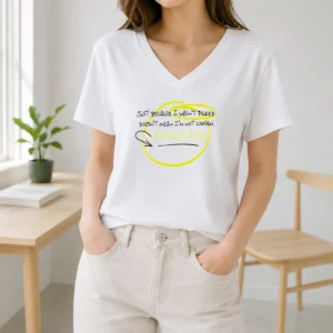 Pretty Just Because I Wasn'T Picked Doesnt Mean I'M Not Chosen Undrafted V-Neck Shirt