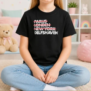 Nice Parijs Londen New York Delfshaven Kids T-Shirt