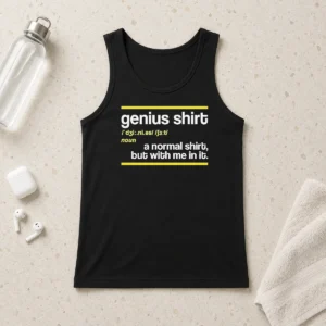 Pretty Genius Shirt A Normal Shirt But With Me In It Tank Top