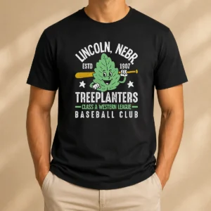 Awesome Lincoln Treeplanters Nebraska Vintage Baseball Team