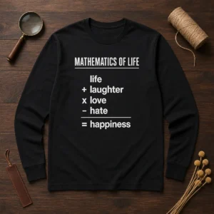 Hot Mathematics Of Life Long Sleeve Shirt