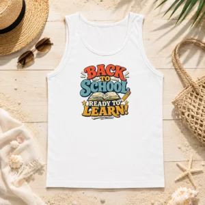 Hot Good Back To School Ready To Learn Vintage Tank Top