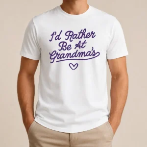 Hot Funny Rather Be At Grandma'S Lavender Onesie