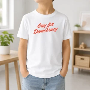 Awesome Gay For Democracy Kids T-Shirt