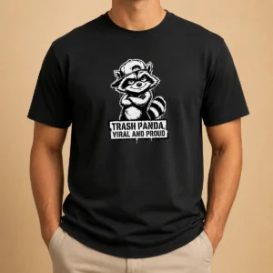 Funny Jimothy Viral Raccoon Trash Panda Stencil