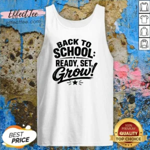 Premium Back To School Motivational Silhouette Students Tank Top