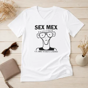 Official Sex Mex Clark Makes A V-Neck Shirt