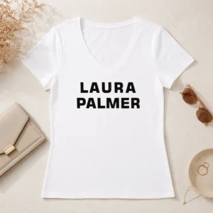 Premium Laura Palmer Twin Peaks I Killed Laura Palmer V-Neck Shirt