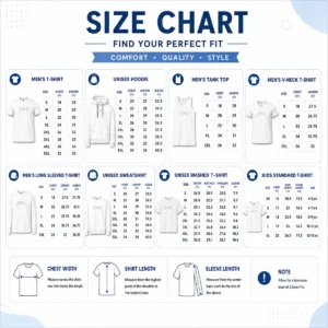 Size chart for Top Hot Bitch Control Gaming Controller Joystick Rotation Gamer with measurements in inches and cm