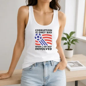 Premium Nice Corruption Is Only Bad When I Am Not Involved Tank Top