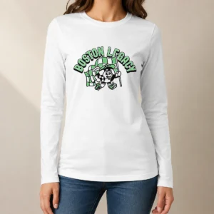 Premium Hot Kid'S Boston Legacy Soccer Player Ash Long Sleeve Shirt