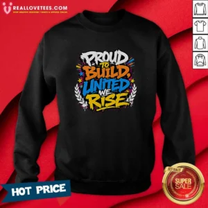 Pretty Labour Day Proud Builder Graffiti Sweatshirt