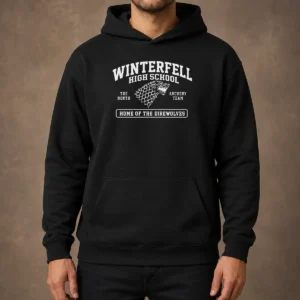 Premium Winterfell High School Geek Hoodie
