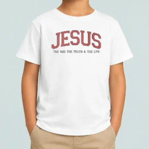 Funny Hot Jesus The Way The Truth And The Life Kids T-Shirt